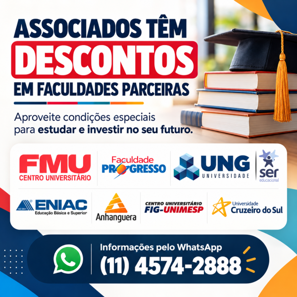Descontos em Faculdades Parceiras